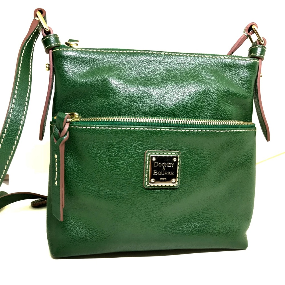 Dooney & Bourke Purse Green Leather Shoulder Bag